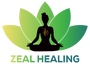 Colorful RGB logo of Zeal Healing, symbolizing energy balance and spiritual wellness.
