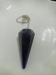 Amethyst  Pendulam | Reiki Crystal | Zeal Healing