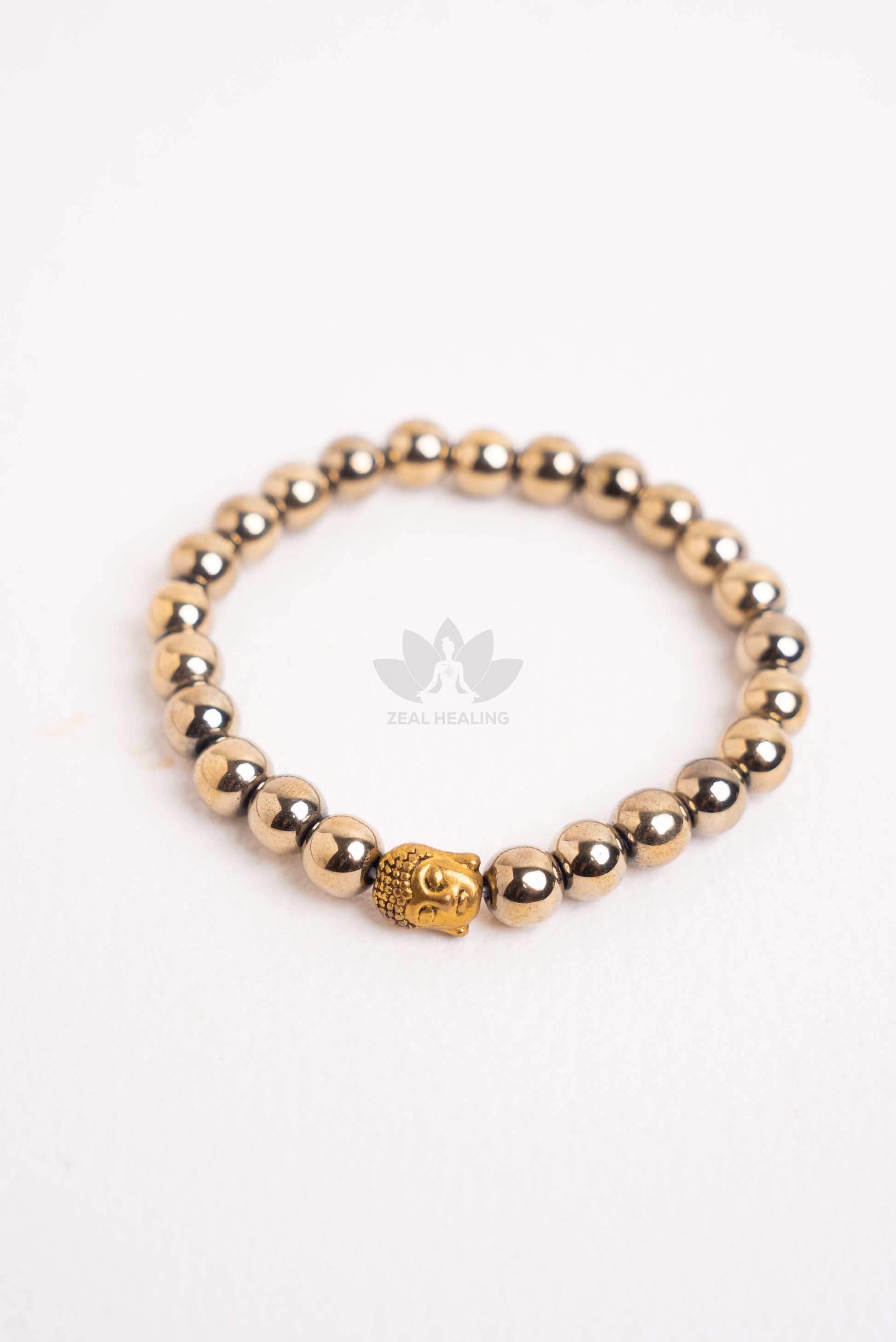 Shiny Pyrite bracelet for prosperity, grounding, and energetic shielding