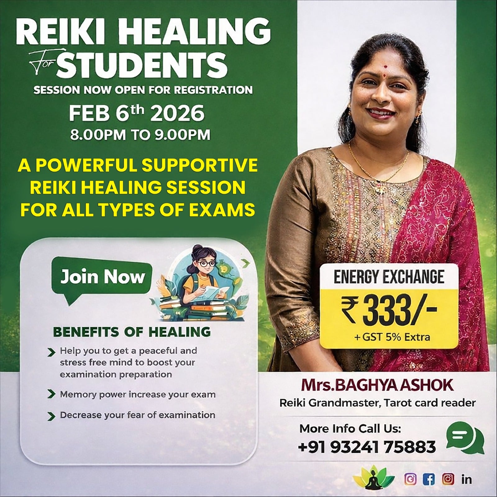 Reiki Healing For Students