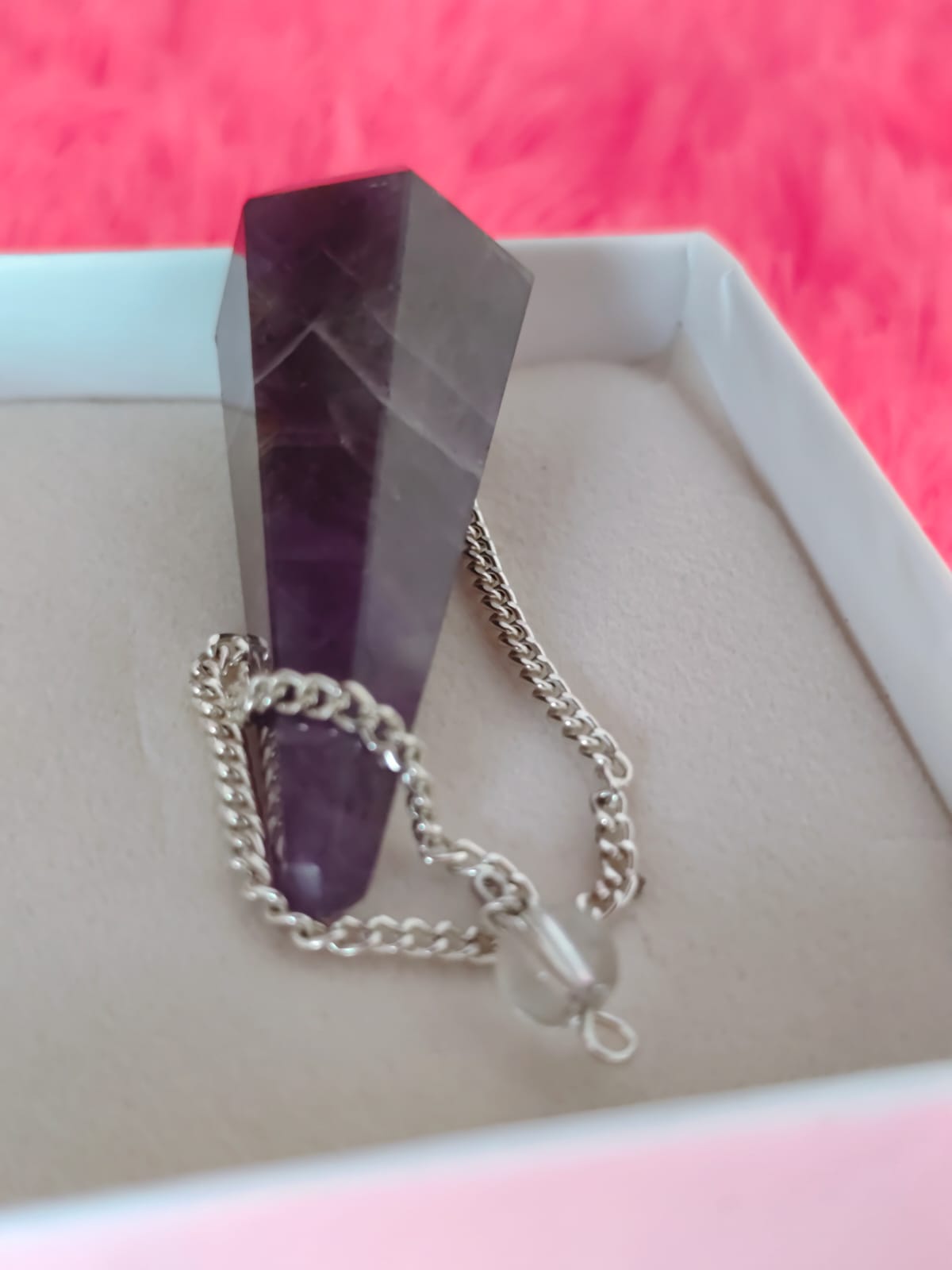 Amethyst Pendulum | Reiki Crystal | Zeal Healing