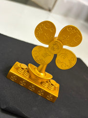 Golden wealth flower | Reiki Crystal | Zeal Healing
