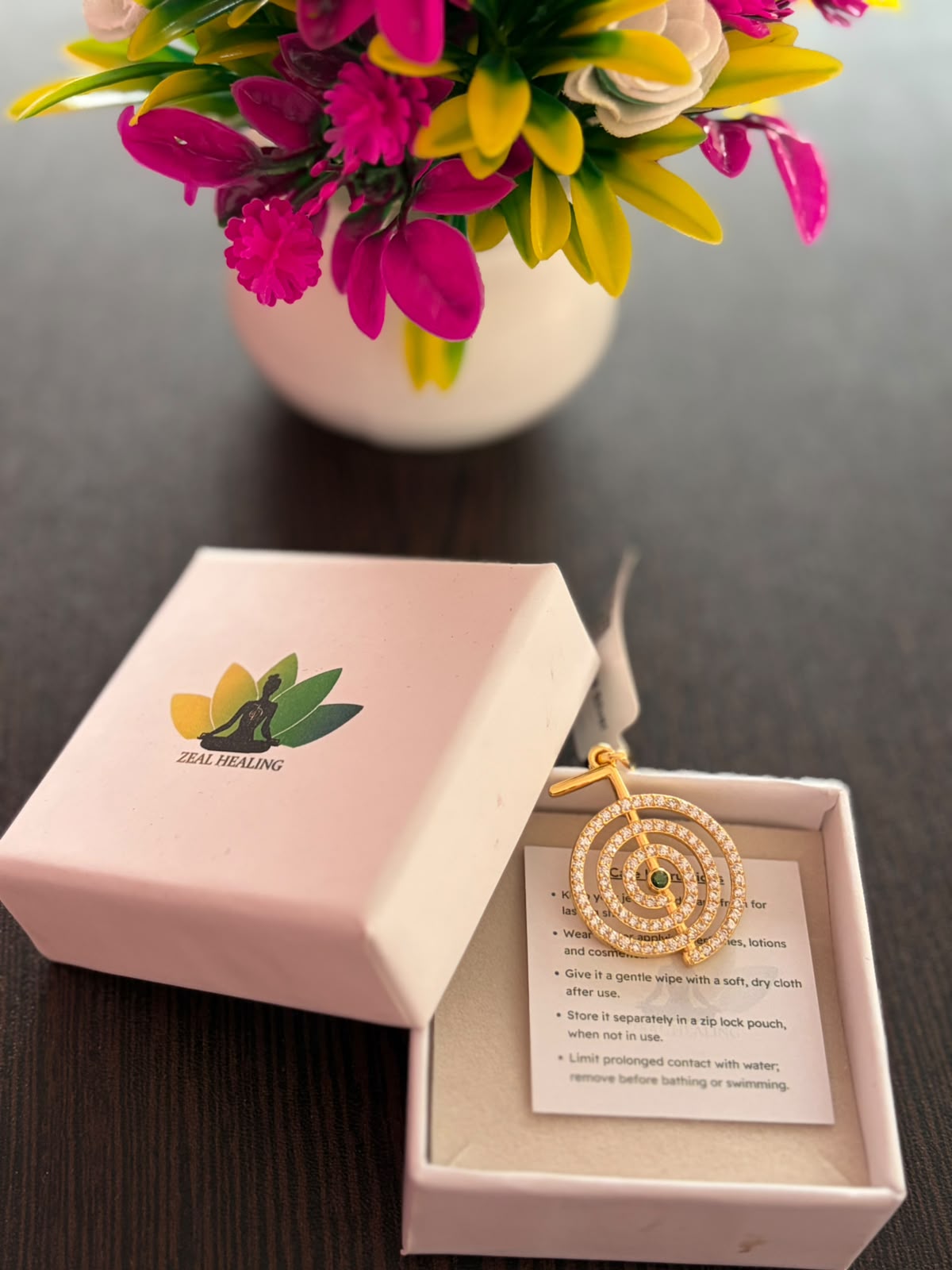Gold Plated Cho Ku Rei Pendant