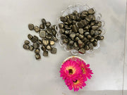 Pyrite tumble stone| Reiki Crystal | Zeal Healing